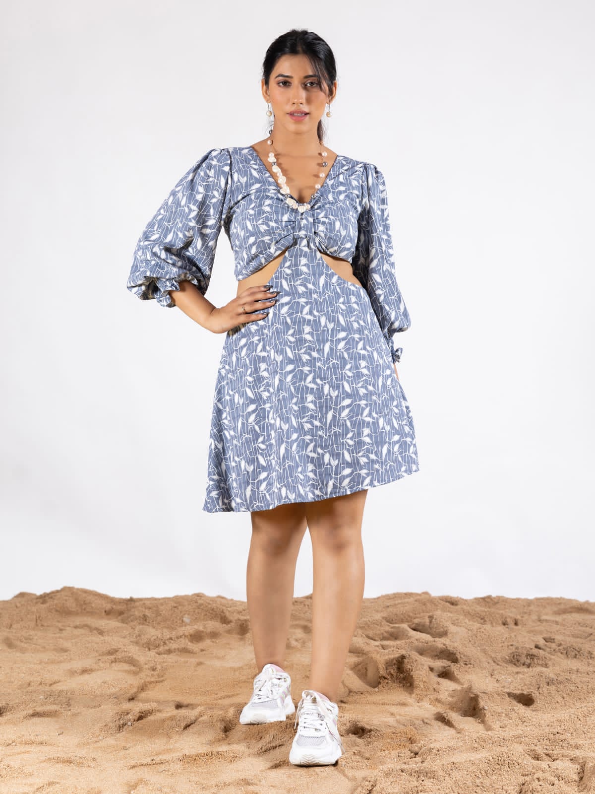 Women Printed Fit & Flare Dress